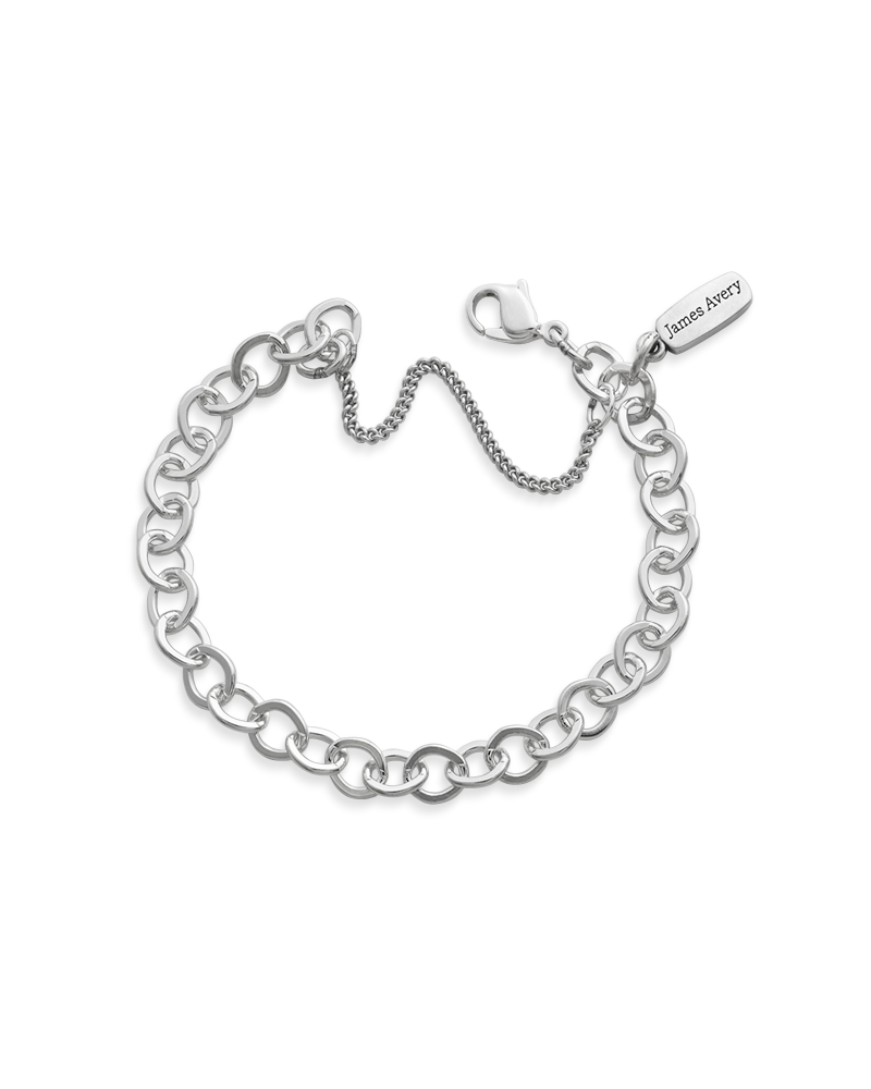 Forged Link Charm Bracelet