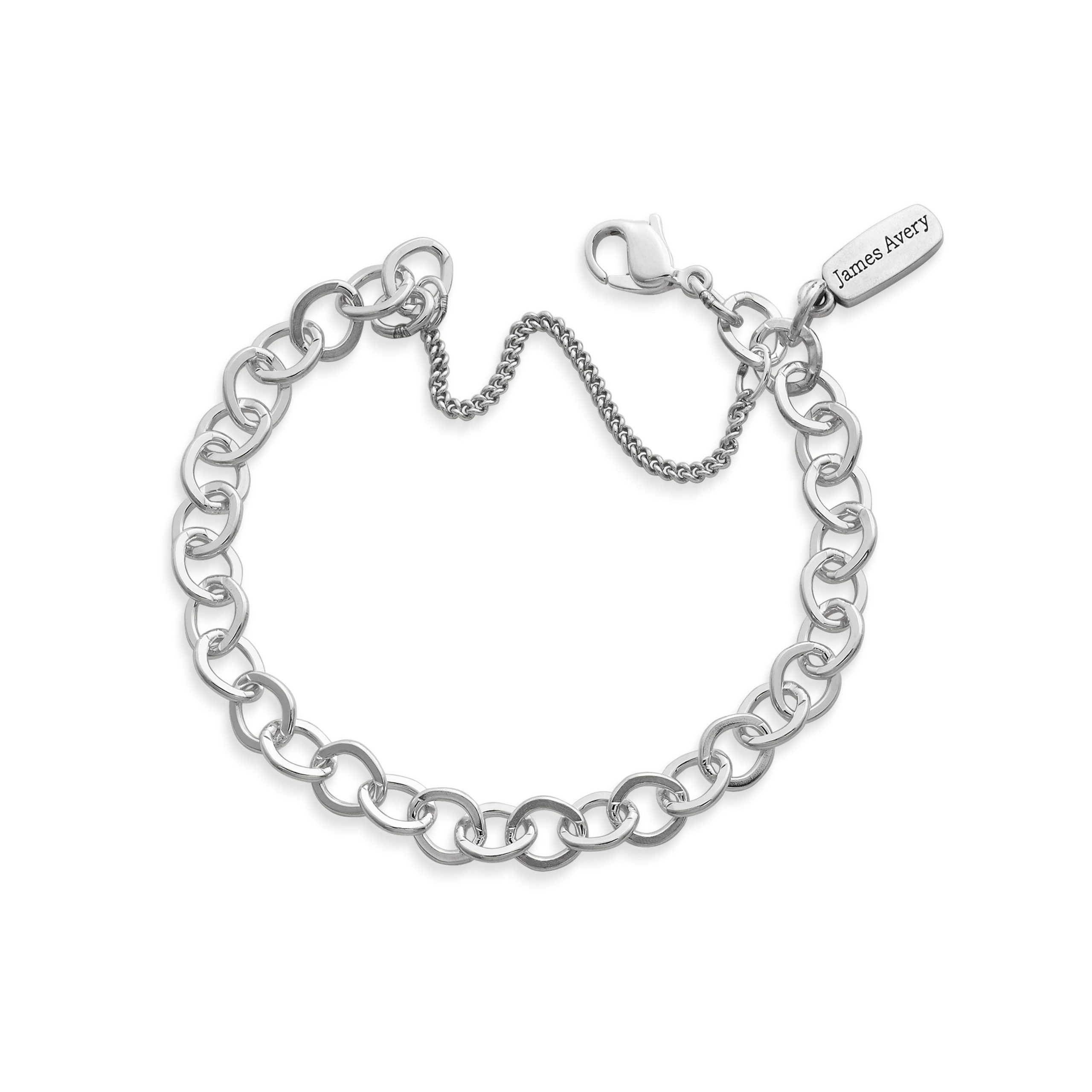 Forged Link Charm Bracelet - Image 2