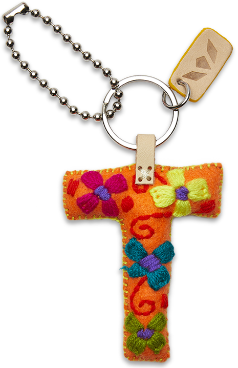Orange Felt Alphabet Charms - Image 22