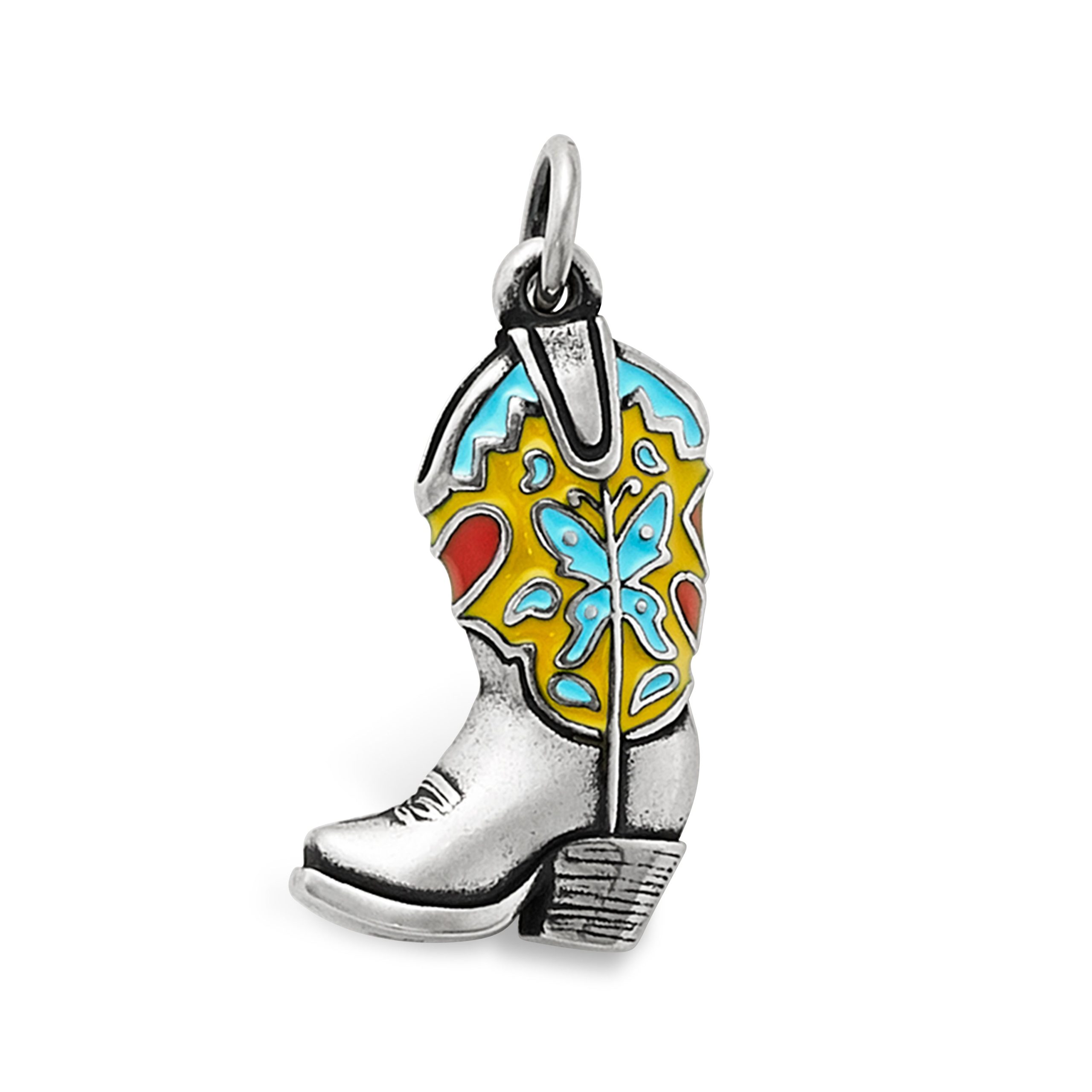 Enamel Western Boot Charm - Image 2