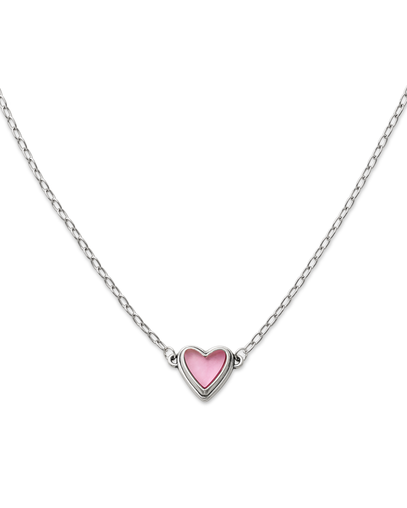 Sweetheart Pink Doublet Necklace - Image 4