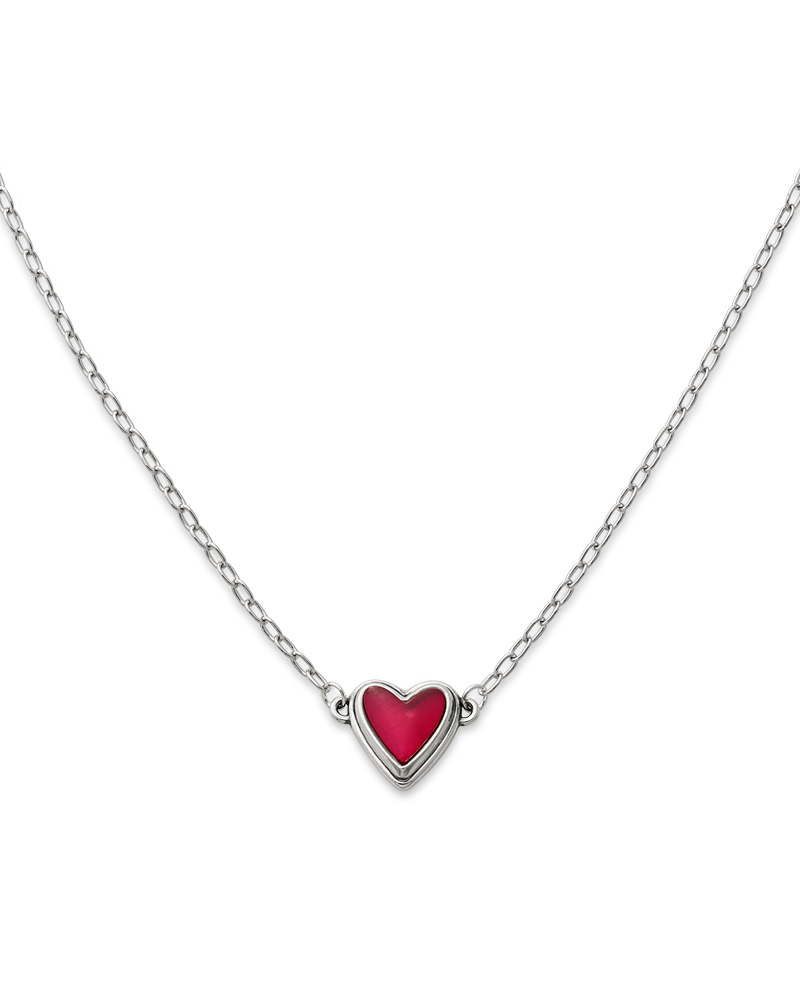 Sweetheart Red Doublet Necklace