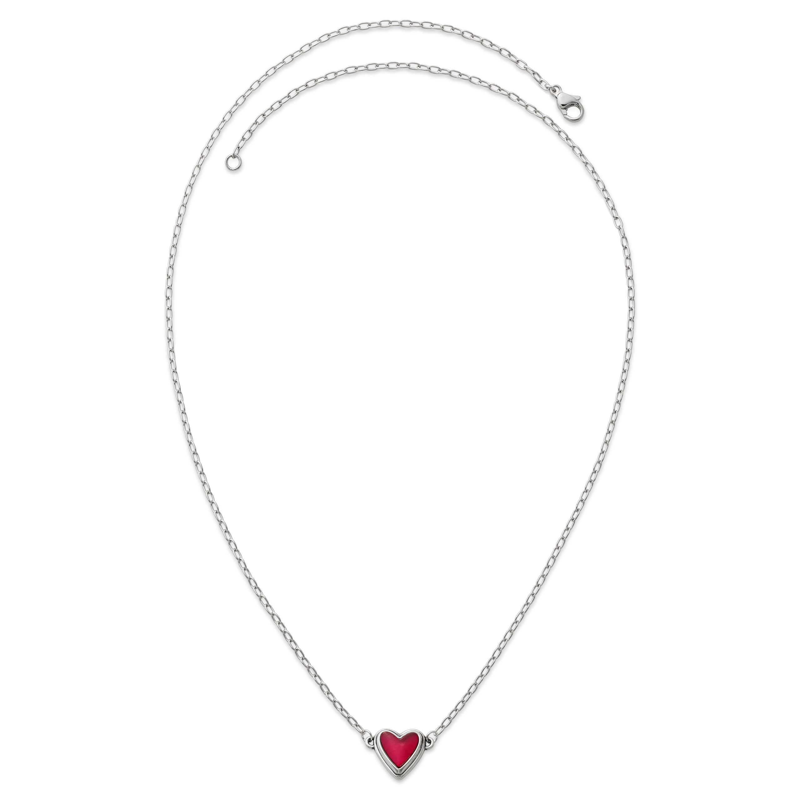 Sweetheart Red Doublet Necklace - Image 3