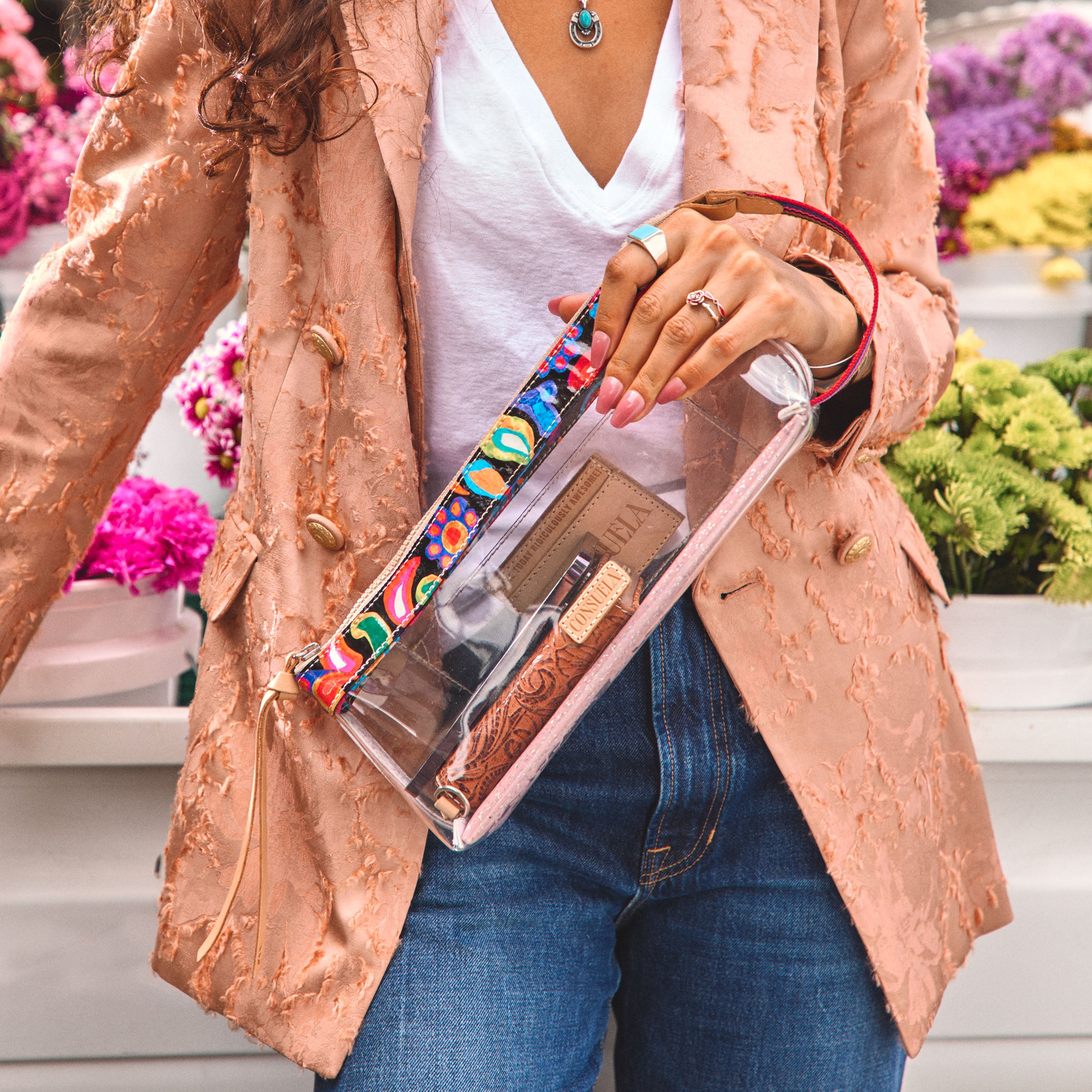 Clear Sophie Tool Bag - Image 3