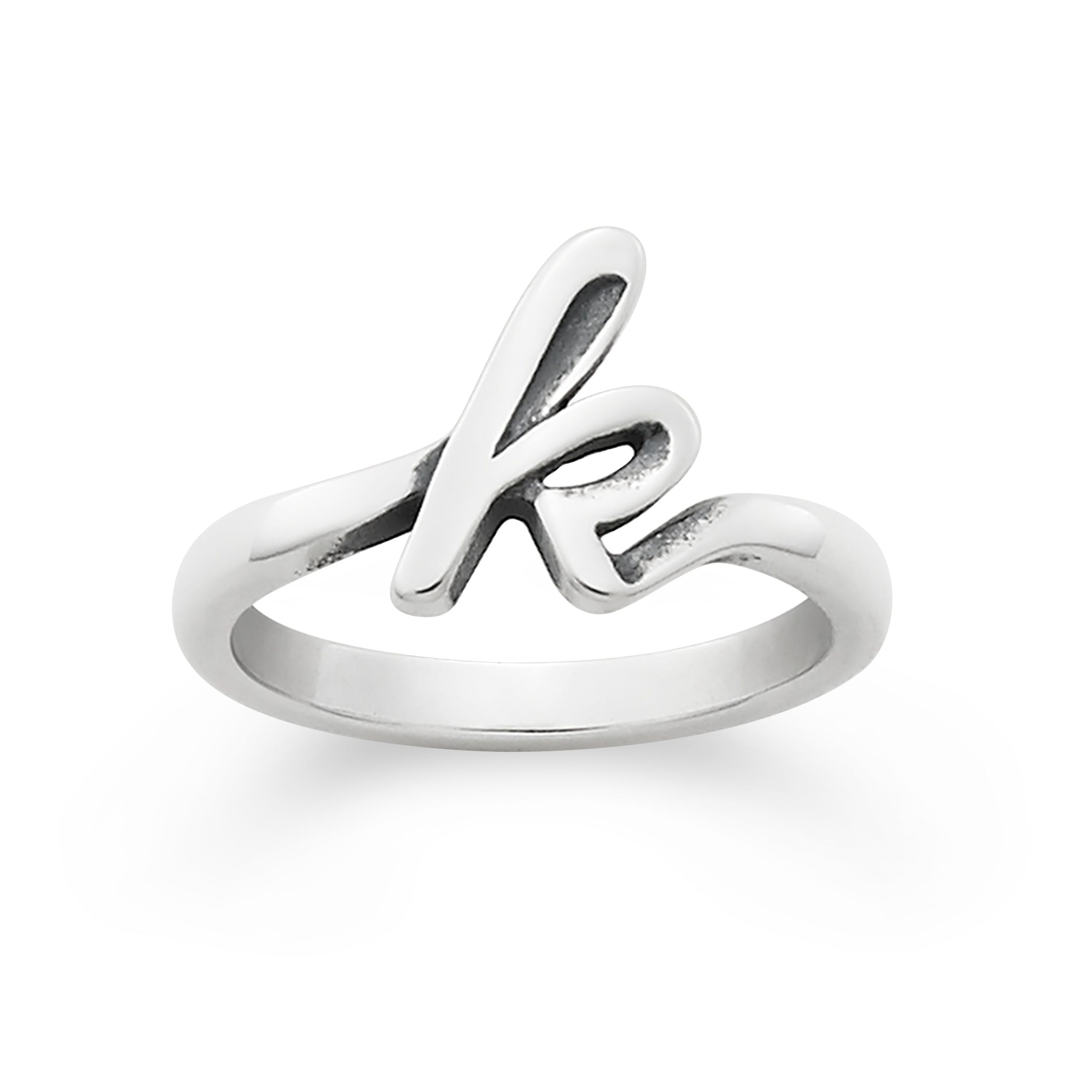 Script Initial 'K' Ring - Image 2