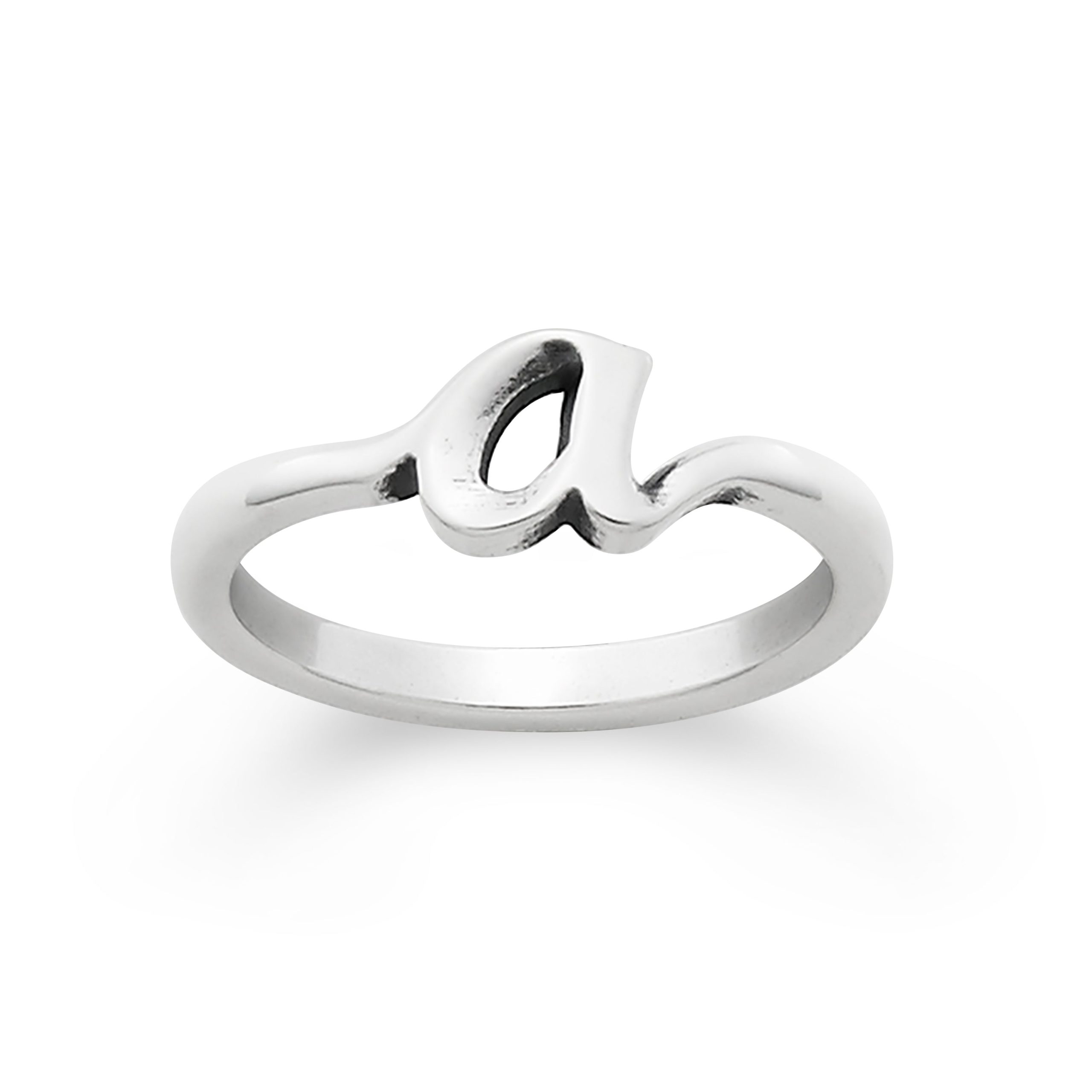 Script Initial 'A' Ring - Image 2