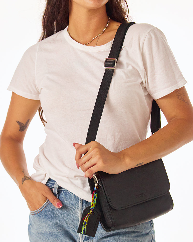 Evie Slim Leather Crossbody Strap - Image 3
